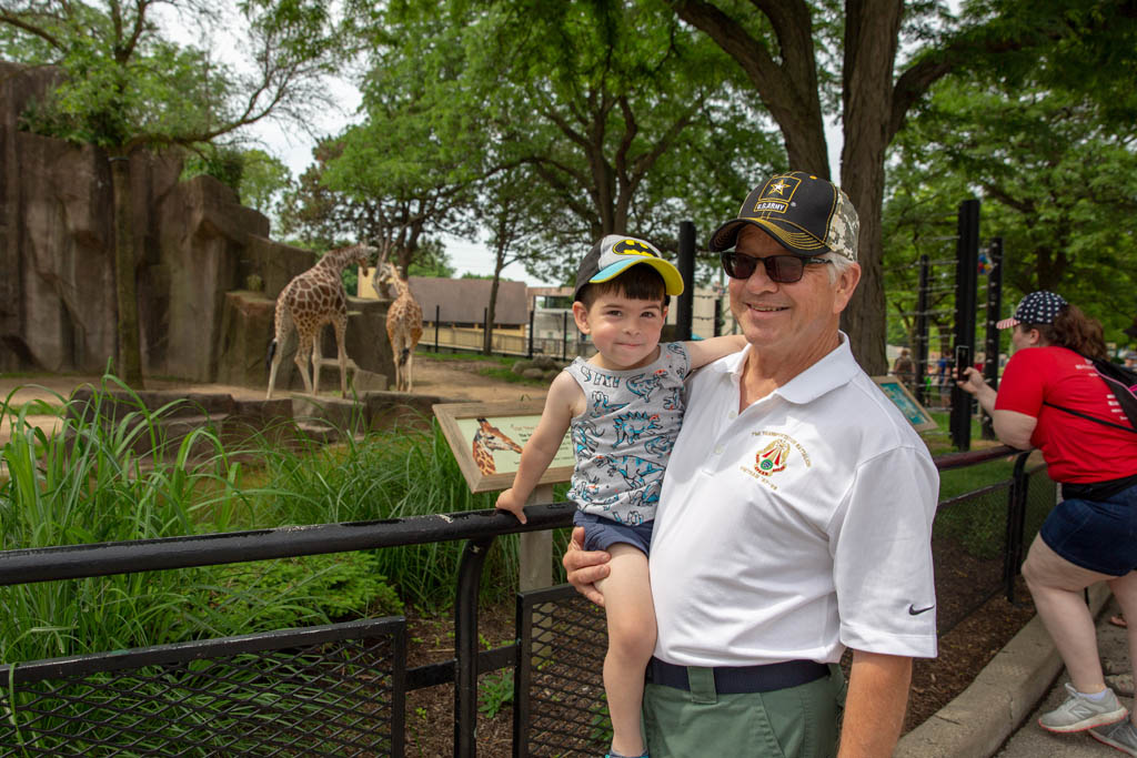 Military Veterans Family Day at the Zoo