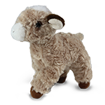 Plush-toy goat