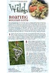 Wild Things Newsletter: November 2011